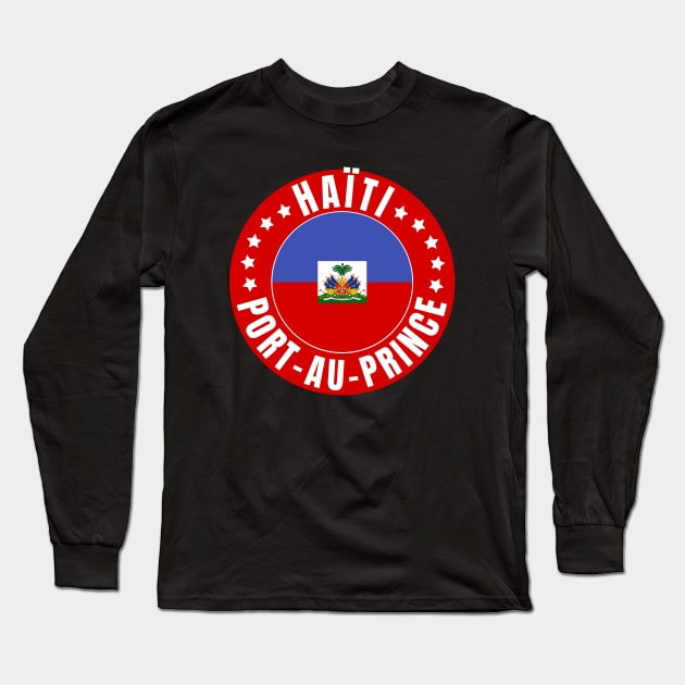 Port Au Prince Long Sleeve T-Shirt by footballomatic